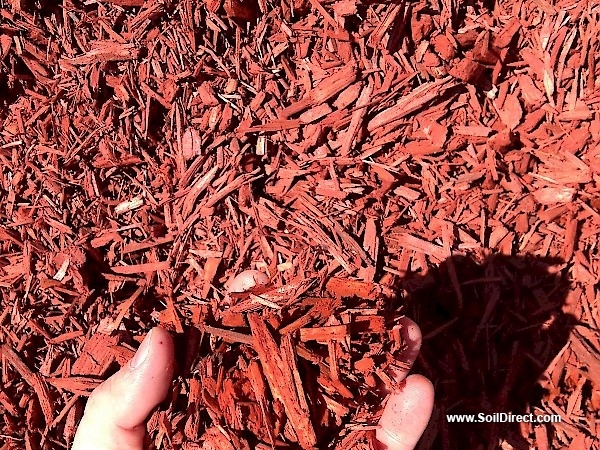Red Dyed Wood Chips Red Dyed Wood Chips