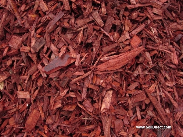 Red Dyed Wood Chips