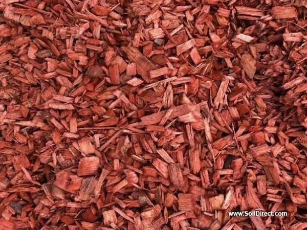 Red Dyed Wood Chips