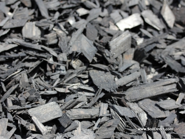 Black Dyed Wood Chips
