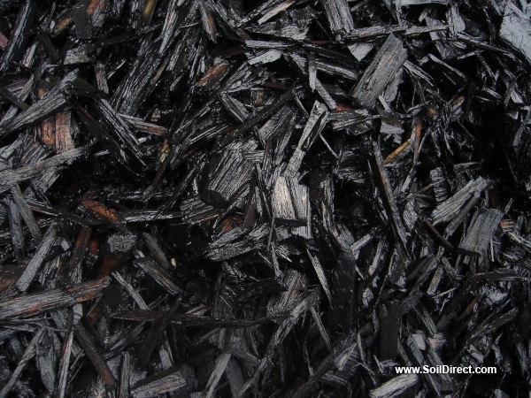 Black Dyed Wood Chips