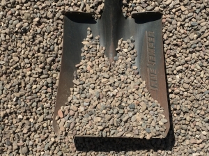 3/8 in Arizona pea gravel