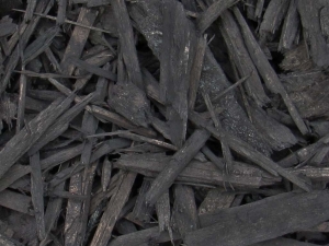 Black Dyed Wood Chips