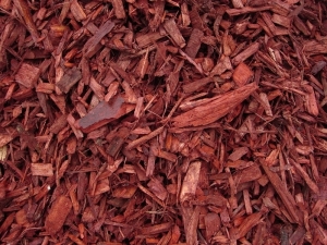 Red Dyed Wood Chips